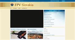 Desktop Screenshot of fpv.sk