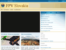 Tablet Screenshot of fpv.sk