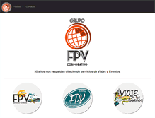 Tablet Screenshot of fpv.com.mx